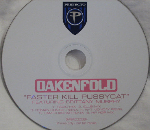 Paul Oakenfold - Faster Kill Pussycat - Used CD