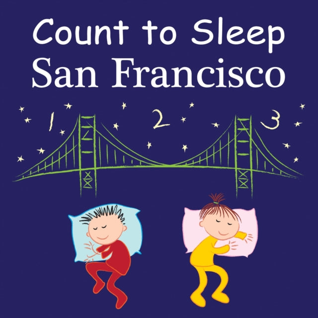 Mark Jasper - Count To Sleep San Francisco - Board book