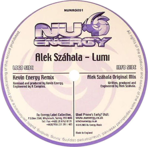 Alek Szahala - Lumi - New Vinyl Record 12"