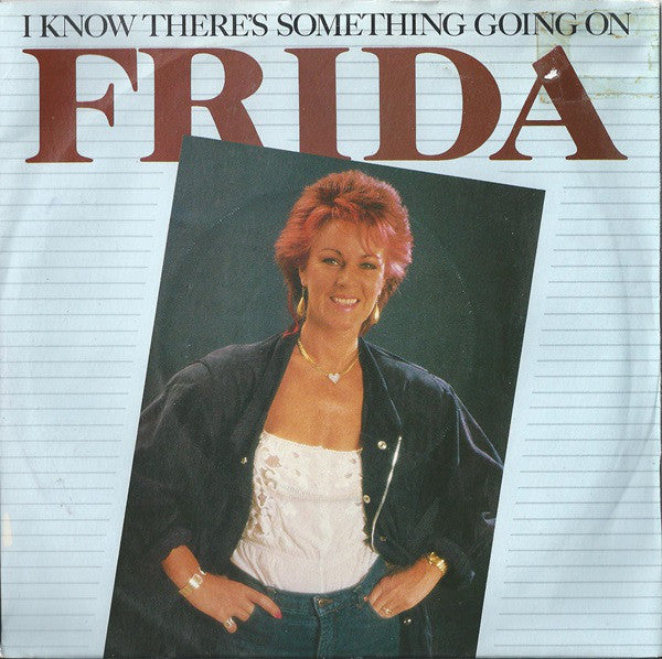Frida - I Know There's Something Going On - Used Vinyl Record 7"