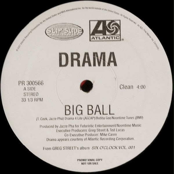 Drama - Big Ball - Used Vinyl Record 12"