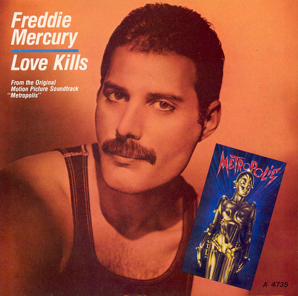 Freddie Mercury - Love Kills - Used Vinyl Record 7"