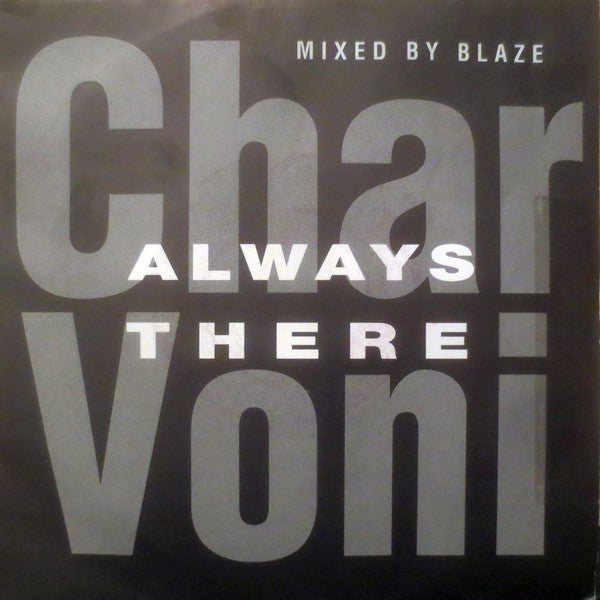 Charvoni - Always There - Used Vinyl Record 7"