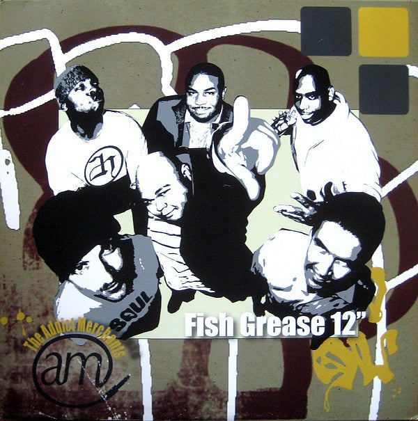 Addict Merchants - Fish Grease - Used Vinyl Record 12"