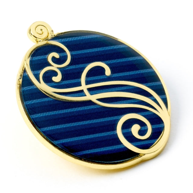 WICKED - Blue Shiz Logo Pin Badge - Badge Pin Metal