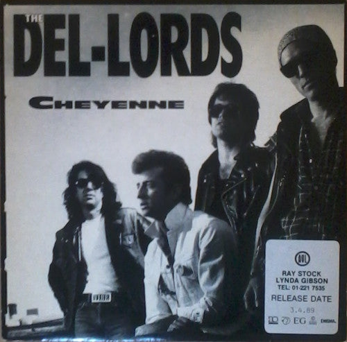 Del Lords - Cheyenne - Used Vinyl Record 7"
