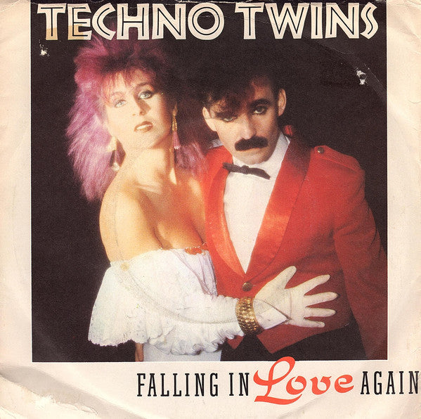 Techno Twins - Falling In Love Again - Used Vinyl Record 7"