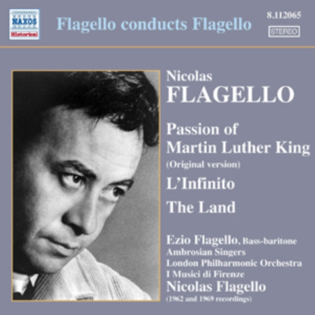 EZIO FLAGELLO:LPO - FLAGELLO:PASSION LUTHER KING - New CD