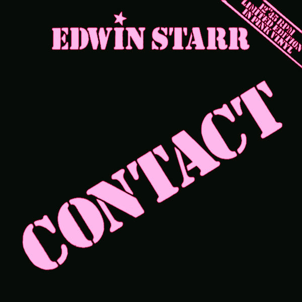 Edwin Starr - Contact / Working Song - Used Vinyl Record 12"