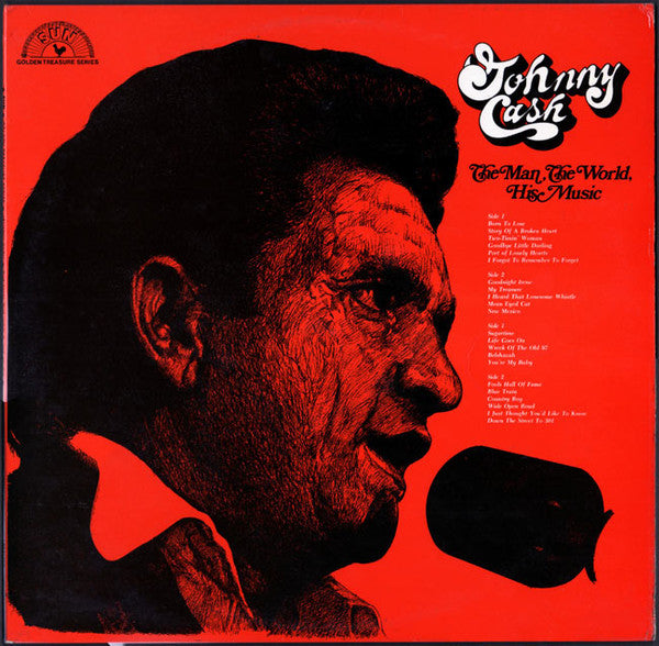 Johnny Cash - Man, The World, His Music - Used Vinyl Record