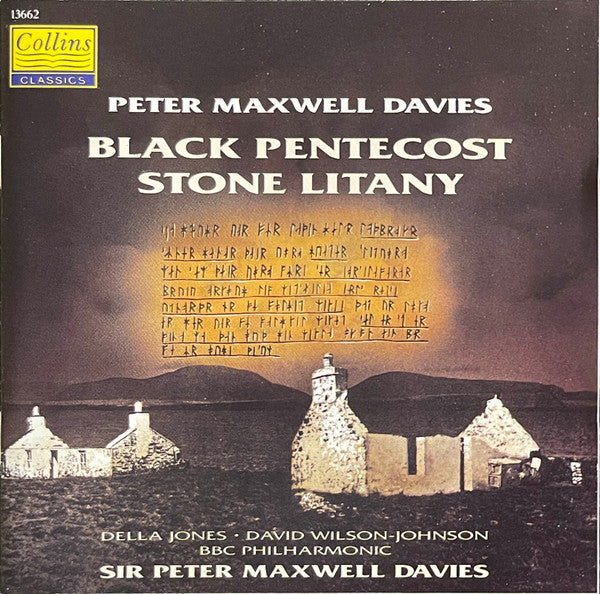 Peter Maxwell Davies - Black Pentecost / Stone Litany - Used CD