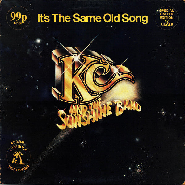 KC & The Sunshine Ba - It's The Same Old Song - Used Vinyl Record 12"