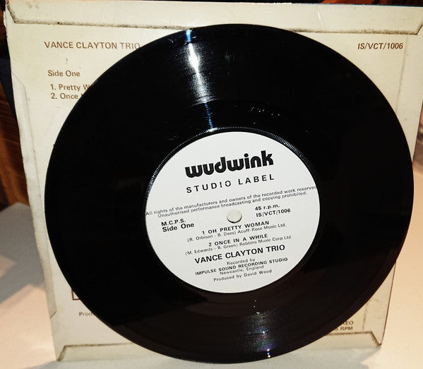 Vance Clayton Trio - Volume 3 - Used Vinyl Record 7"
