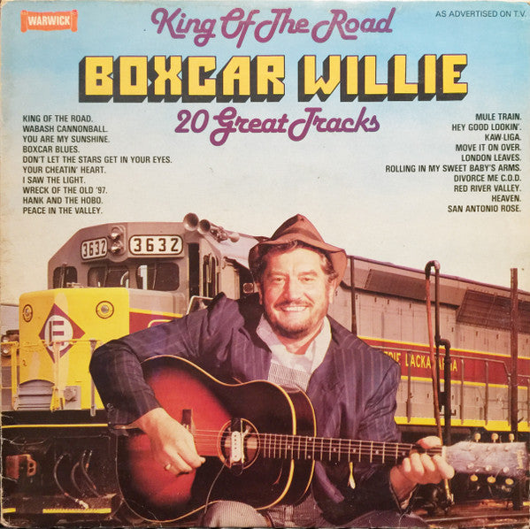 Boxcar Willie - King Of The Road - Used Vinyl Record