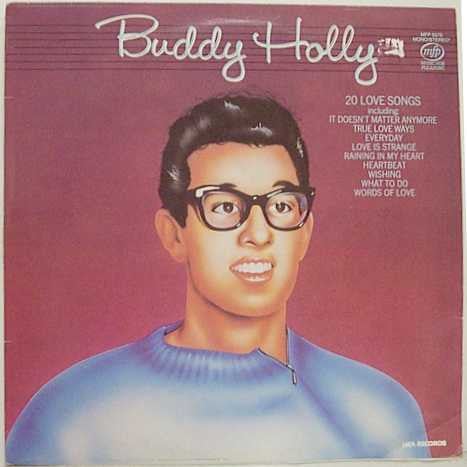 Buddy Holly - 20 Love Songs - Used Vinyl Record