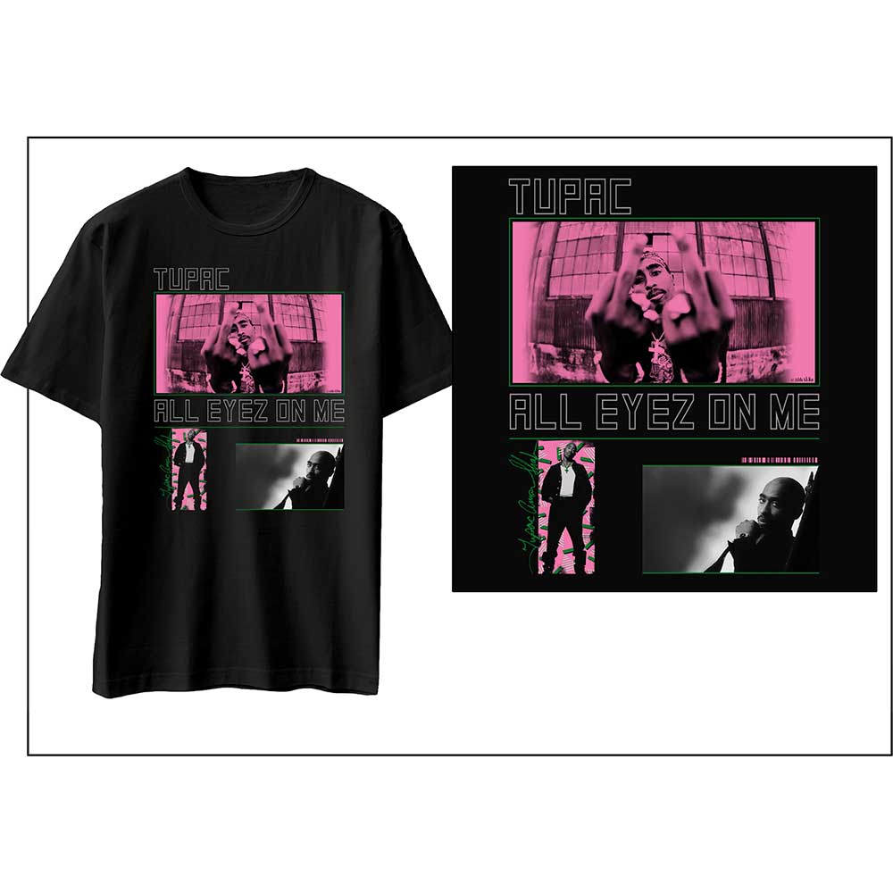 Tupac - tshirt - Unisex - Short Sleeves - Small