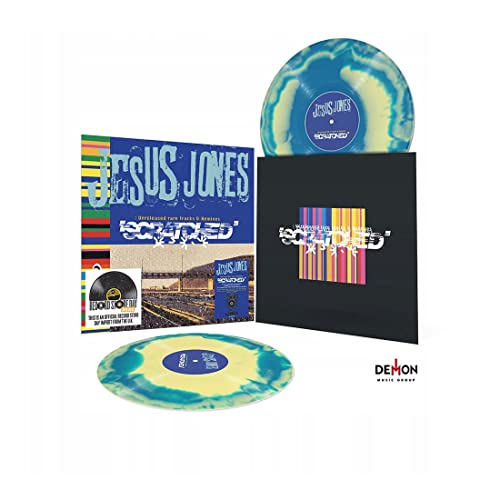 JESUS JONES - SCRATCHED (BLUE & YELLOW MARBL - Vinyl Record2