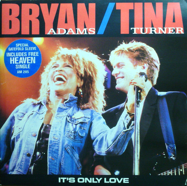 Bryan Adams - It's Only Love - Used Vinyl Record 7"