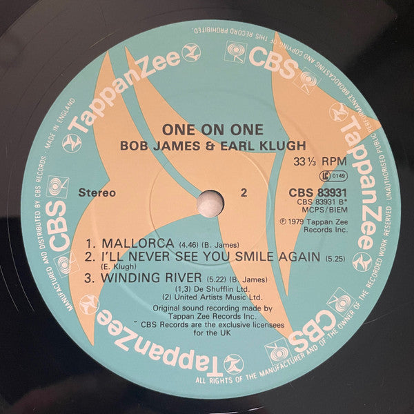 Bob James - One On One - Used Vinyl Record
