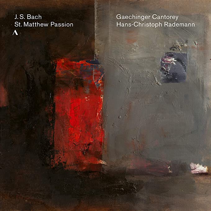 GAECHINGER CANTOREY/ - BACH:ST MATTHEW PASSION - CD