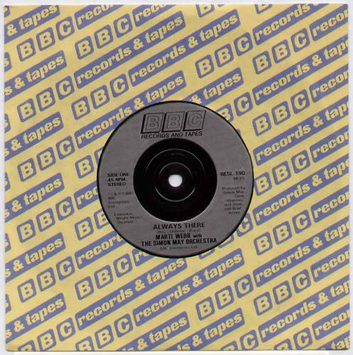 Marti Webb - Always There - Used Vinyl Record 7"
