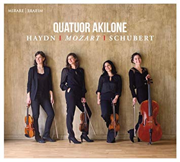 Joseph Haydn - Quatuor Akilone: Haydn/Mozart/Schubert - CD
