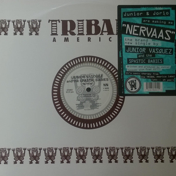 Junior Vasquez - Nervaas - Used Vinyl Record 12"