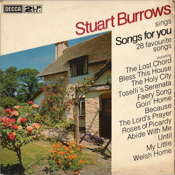 Stuart Burrows - Sings Songs For You - Used Vinyl Record