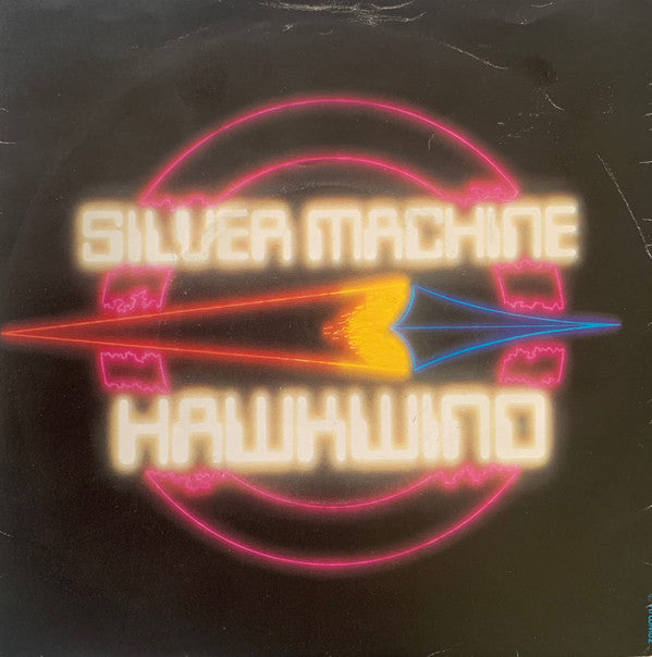 Hawkwind - Silver Machine / Psychedelic Warlords - Used Vinyl Record 7"