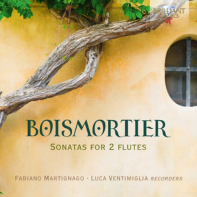 FABIANO MARTIGNAGO - BOISMORTIER SONATAS FOR 2 FLU - CD