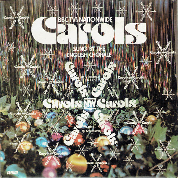 English Chorale - BBC TV's Nationwide Carols - Used Vinyl Record