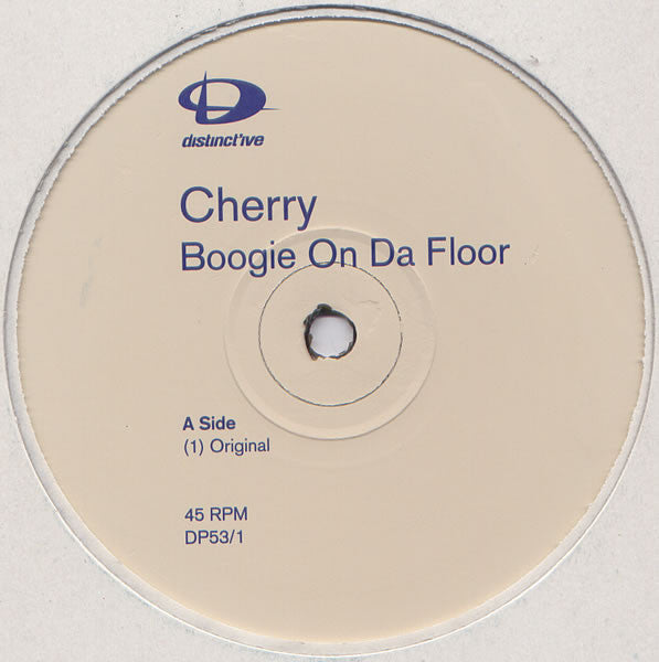 Cherry - Boogie On Da Floor - Used Vinyl Record 12"