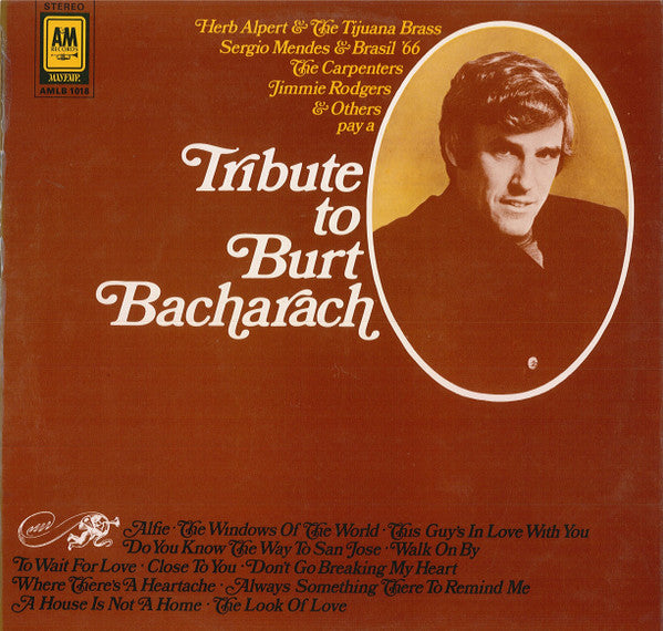 Various - Tribute To Burt Bacharach - Used Vinyl Record