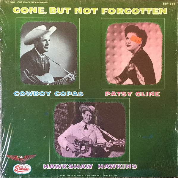 Cowboy Copas - Gone, But Not Forgotten - Used Vinyl Record