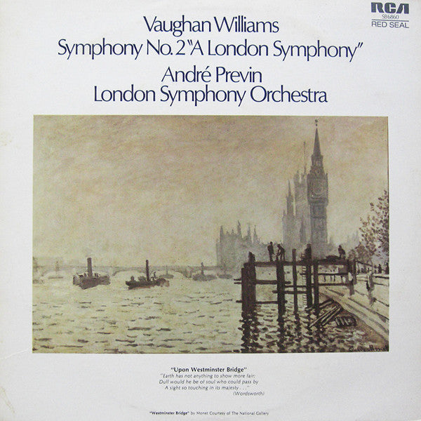 Ralph Vaughan Willia - Symphony No. 2 "A London Symphony" - Used Viny