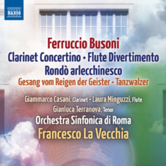 CASANI:MINGUZZI:TERR - BUSONI:CLARINET CONCERTINO - CD