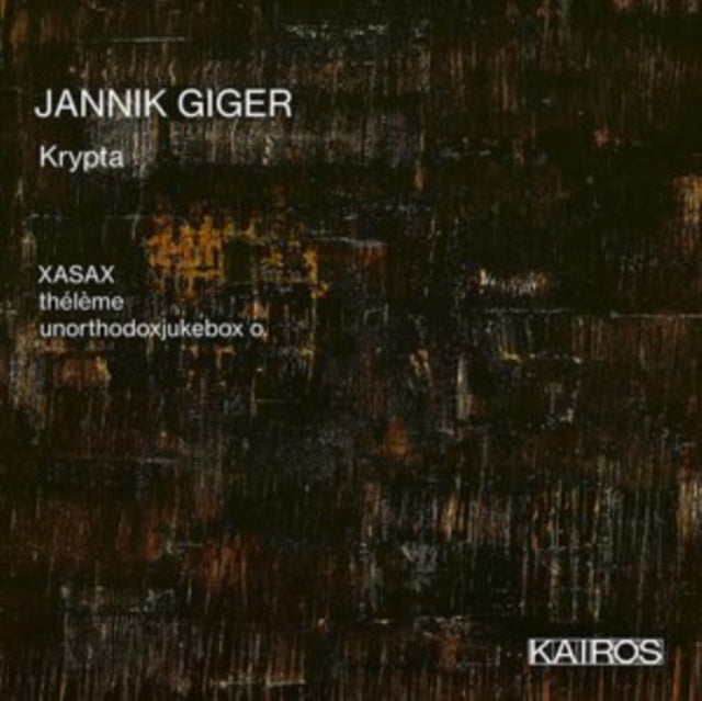 XASAX; THELEME - JANNIK GIGER KRYPTA - CD