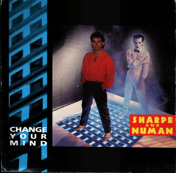 Sharpe & Numan - Change Your Mind - Used Vinyl Record 7"