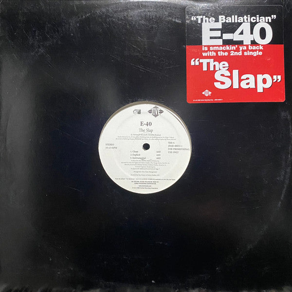 E-40 - Slap / It's All Gravity - Used Vinyl Record 12"