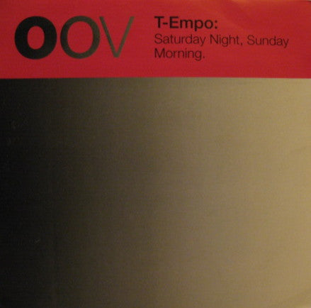 T-Empo - Saturday Night, Sunday Morning - Used Vinyl Record 7"