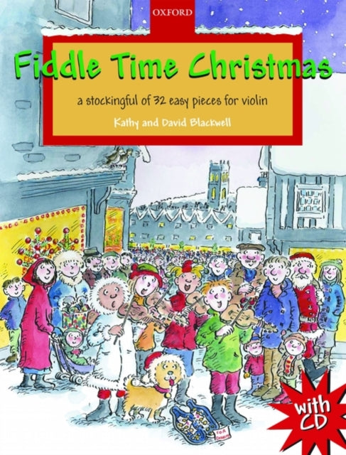 David Blackwell - Fiddle Time Christmas + CD : A stockingful of 32 eas