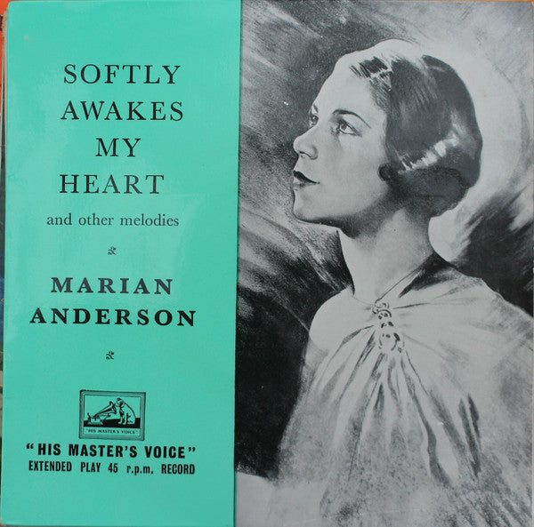 Marian Anderson - Softly Awakes My Heart And Other Melodies - Used Vi