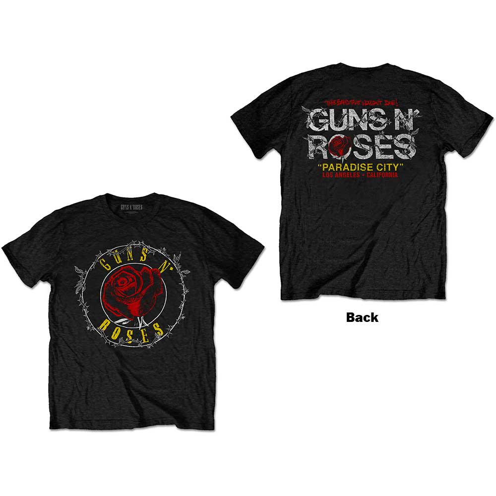Guns N' Roses - tshirt - Unisex - Short Sleeves - X-Large