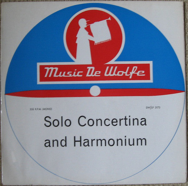 No Artist - Solo Concertina And Harmonium - Used Vinyl Record