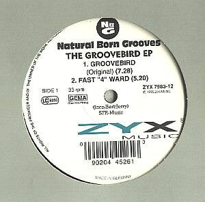 Natural Born Grooves - Groovebird EP - Used Vinyl Record 12"