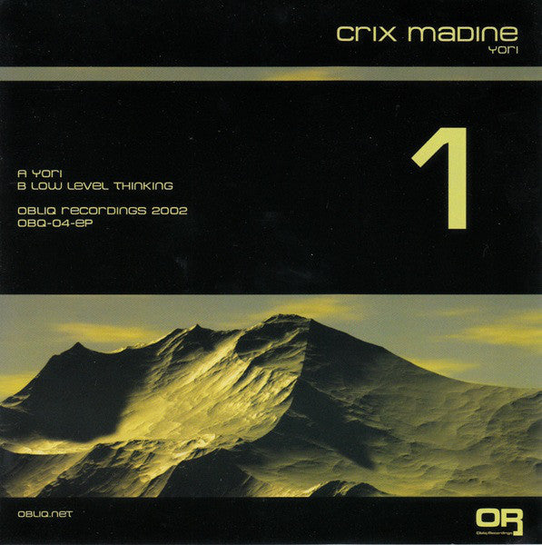 Crix Madine - Yori - Used Vinyl Record 7"