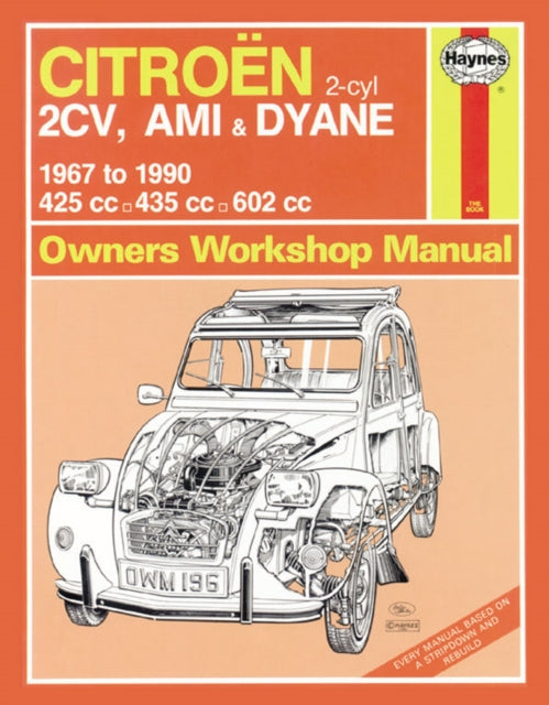 Haynes Publishing - Citroen 2CV Owner's Workshop Manual - Paperbac