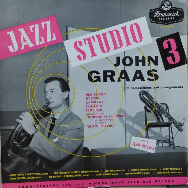 John Graas - Jazz Studio 3 - Used Vinyl Record