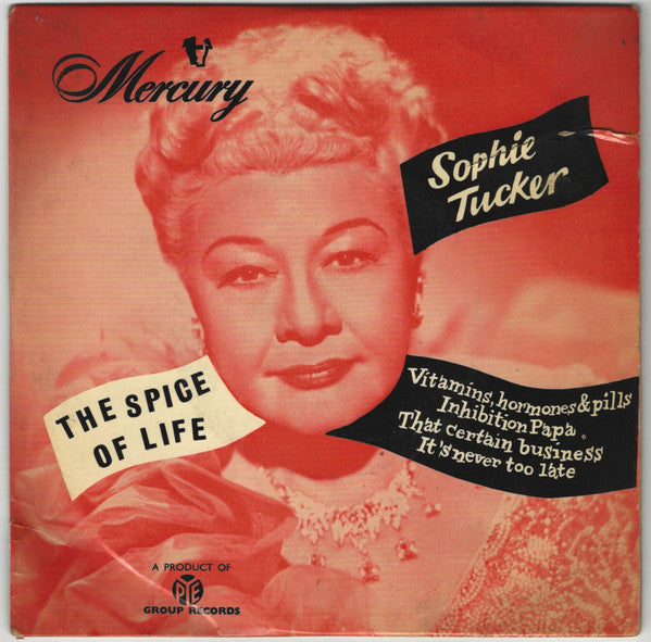Sophie Tucker - Spice Of Life - Used Vinyl Record 7"