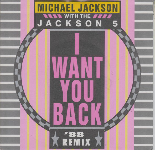 Michael Jackson - I Want You Back '88 Remix - Used Vinyl Record 7"